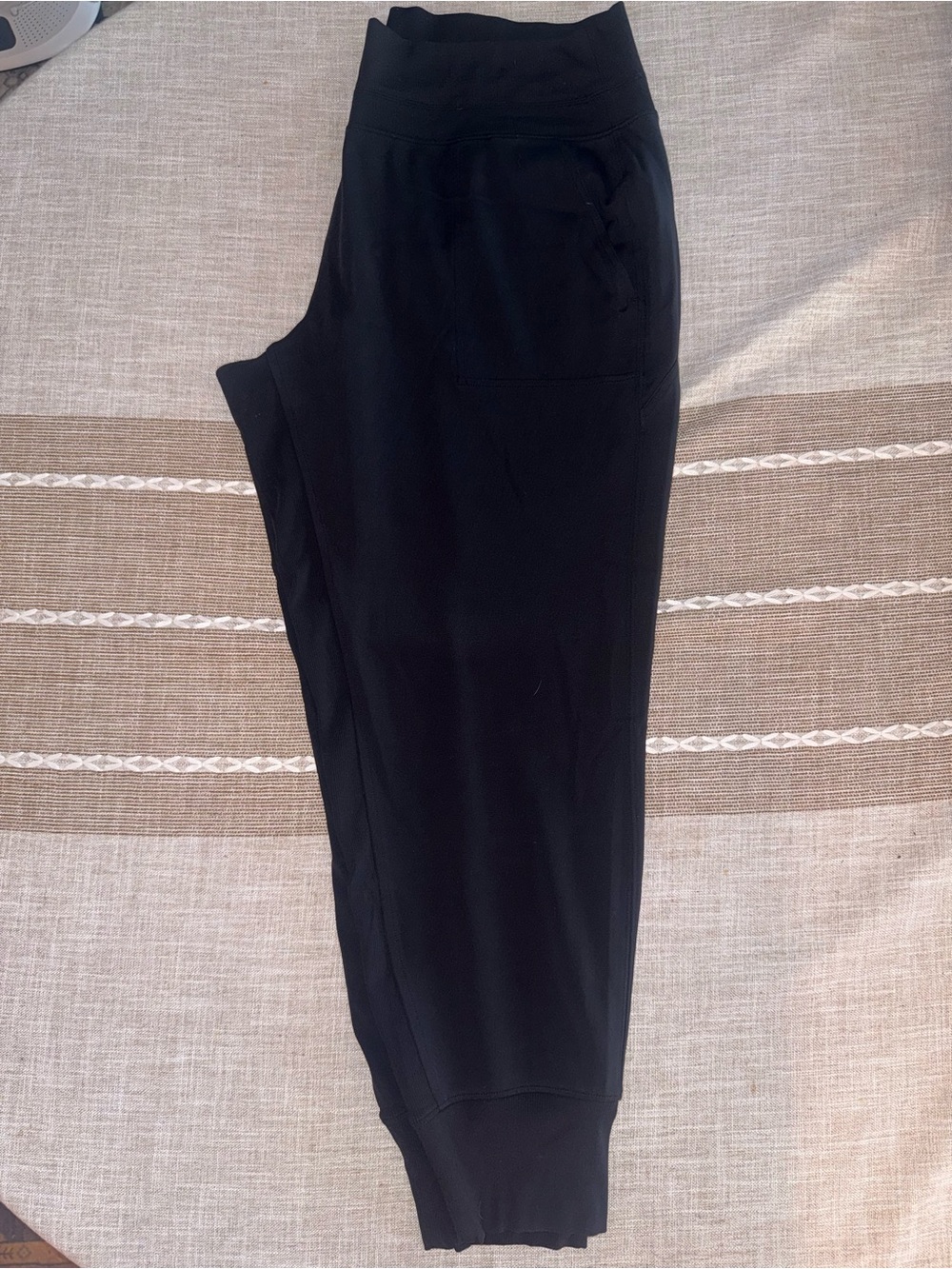 Athleta Black High-Rise Jogger Pants